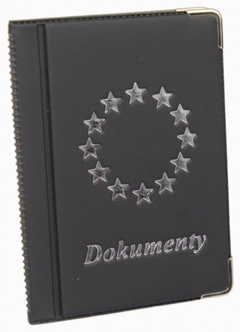 Eleganckie Etui Na Karty Dokumenty Polska Galanteria (PL) Małe Pionowe 10 x 7,5 x 1 [cm] WZÓR II