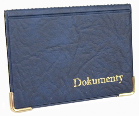 Eleganckie Etui Na Karty Dokumenty Polska Galanteria (PL) Małe Pionowe N21M 10 x 7,5 [cm]
