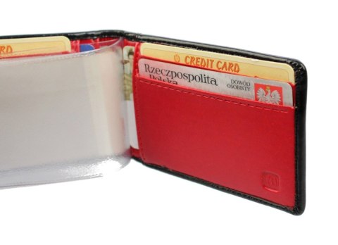 Etui Na Dokumenty Karty Wizytownik WILMAR (PL) Poziome Z Folią RFID P9 11 x 7 x 1 [cm]