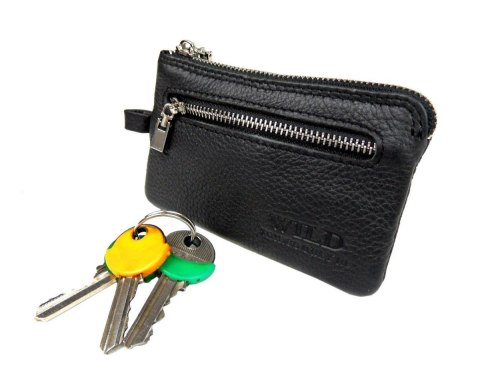 Etui Na Klucze Skórzane WILD Skóra Naturalna Kluczówka W5520 12,5 x 8 [cm]