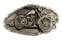 Klamra Bezniklowa Do Paska Sprzączka Pełna Blaszka Z Bolczykiem 40 mm Metalowa Solidna KBOL40/24 ''MOTOCYKL''