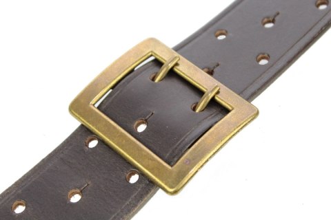 Klamra Bezniklowa Do Pasa Wojskowego 45 mm Solidna Mosiężna Klamra Bezniklowa Do Pasa Wojskowego 45 mm Solidna Mosiężna