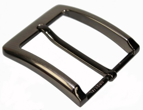 Klamra Bezniklowa Do Paska Męskiego Skórzanego Ciemne Srebro 40 mm DeLuxe Bardzo Mocna Klamra Bezniklowa Do Paska Męskiego Skórzanego Ciemne Srebro 40 mm DeLuxe Bardzo Mocna