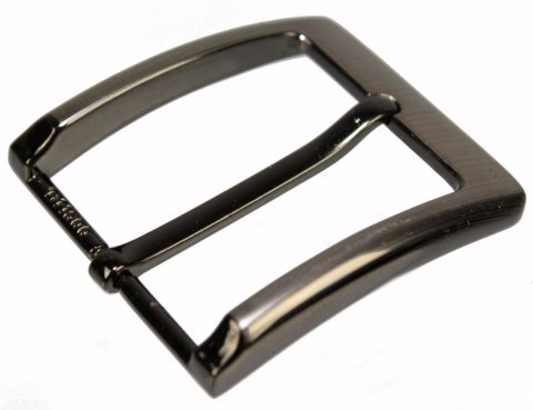Klamra Bezniklowa Do Paska Męskiego Skórzanego Ciemne Srebro 40 mm DeLuxe Bardzo Mocna Klamra Bezniklowa Do Paska Męskiego Skórzanego Ciemne Srebro 40 mm DeLuxe Bardzo Mocna
