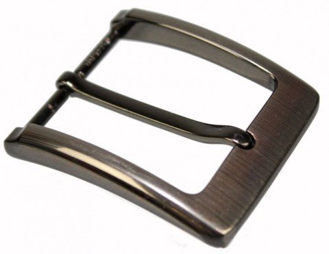 Klamra Bezniklowa Do Paska Męskiego Skórzanego Ciemne Srebro 40 mm DeLuxe Bardzo Mocna Klamra Bezniklowa Do Paska Męskiego Skórzanego Ciemne Srebro 40 mm DeLuxe Bardzo Mocna
