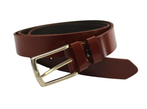 Pasek Skórzany Męski ARUCCE (PL) Gładki BRĄZOWY 30 mm Skóra Naturalna DW EXTRA Pasek Skórzany Męski ARUCCE (PL) Gładki BRĄZOWY 30 mm Skóra Naturalna DW EXTRA