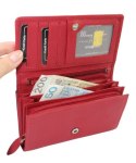 Portfel Damski MONEY MAKER 12137B Średni Z Organizerem 17 x 10 x 4 [cm]