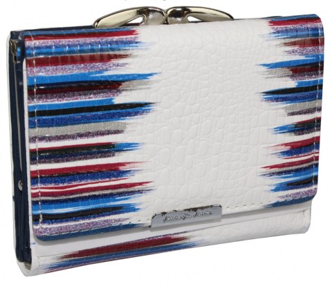 Portfel Damski Skórzany JENNIFER JONES 12 cm Klamra I Klapka Skóra Naturalna Lakierowany JJ5243 12 x 9,5 x 2 [cm]