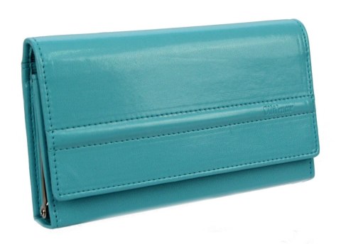 Portfel Damski WILMAR (PL) Klamra 16 cm Skóra Włoska Z Kartami P15 Wstawka 16,5 x 9 [cm]