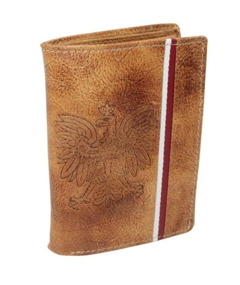 Portfel Męski Rovicky (PL) Skóra Licowa Pionowy Bez Zapięcia Dwa Skrzydełka N4A/ 1222 RFID ,,GODŁO,, 13 x 10 x 2 [cm]