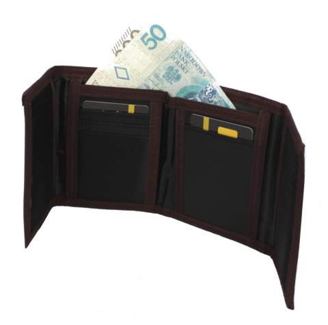 Portfel Parciany Sportowy X-TREME Materiałowy Duży Kieszonka Na Bilon Na Zewnątrz 12.5 x 10 x 2 [cm]