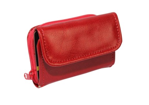 Portfel Skórzany Bułeczka PolskaGalanteria (PL) Skóra Licowa Suwak 10 x 7 x 4 [cm]