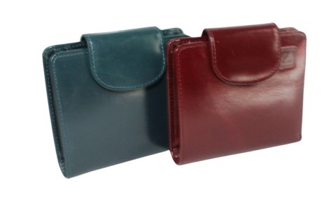 Portfel Skórzany Uniwersalny NICOLE Skóra Licowa Pionowy Z Zapięciem 43450 11.5 x 10 x 2 [cm]