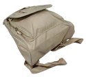 Praktyczny Plecak Materiałowy BAG STREET 2229 ECRU 30 x 25 x 6,5 [cm]