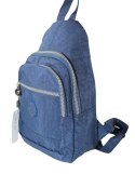 Praktyczny Plecak Materiałowy BAG STREET 2257 GRANATOWY 35 x 21 x 12 [cm]