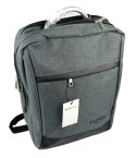 Solidny Plecak Bag Street ''DE LUXE'' 4014 Duży Z Funkcją Noszenia Laptopa 15''