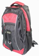 Solidny Plecak Bag Street ''DE LUXE'' Duży Z Funkcją Noszenia Laptopa BS4003 15''