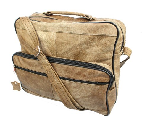 Torba Męska Skórzana MAGRE (PL) Duża IWAN TMD 36 x 29 x 11,5 [cm]