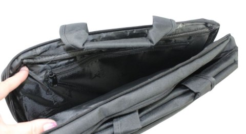 Torba Na Laptopa 15" Na Dokumenty Do Pracy Solidna SACKAR 8969 Czarny 40 x 30 x 15 [cm]