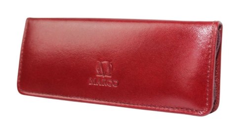Wytrzymałe Skórzane Etui Na Długopisy I Pióra MARCO (PL) Skóra Naturalna Licowa E-217s 16,5 x 7 x 2 [cm]