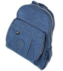 Praktyczny Plecak Materiałowy BAG STREET 2229 GRANATOWY 30 x 25 x 6,5 [cm]