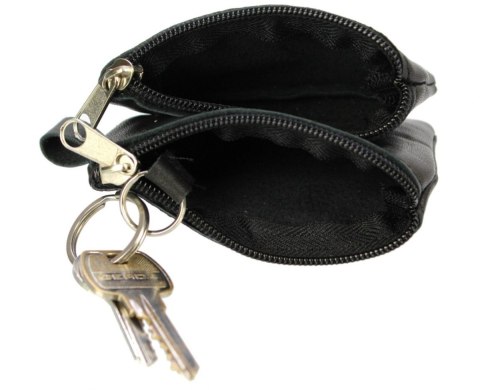 Etui Na Klucze Podwójne Portfelik Kluczówka POLSKA GALANTERIA (PL) Skóra Naturalna Na Jeden Komplet Kluczy 12 x 8 x 2,5 [cm]