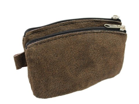 Etui Na Klucze Podwójne Portfelik Kluczówka POLSKA GALANTERIA (PL) Skóra Naturalna Na Jeden Komplet Kluczy 12 x 8 x 2,5 [cm]