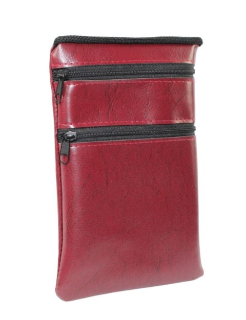 Paszportówka Na Szyję Skóra Włoska Haro (PL) 2 Zamki 15 x 11 x 1,5 [cm]