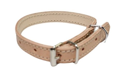 Solidna Obroża Dla Psa Jucht Skóra Naturalna 12 mm 20-28 [cm] WIREX (PL)