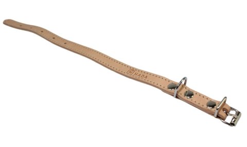 Solidna Obroża Dla Psa Jucht Skóra Naturalna 16 mm 20-28 [cm] WIREX (PL)