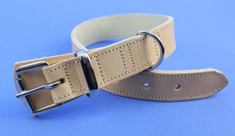 Solidna Obroża Dla Psa Jucht Skóra Naturalna 35 mm 44-54 [cm] WIREX (PL)