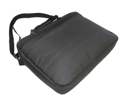 Materiałowa Pozioma Torba Męska Antoszczyk (PL) CZARNA 39 x 28 x 7 [cm]