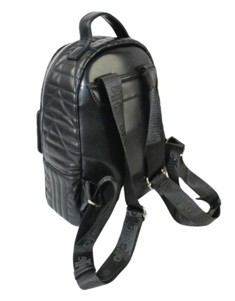 Pikowany Plecaczek Damski Czarny JENIFER JONES 3143 30 x 25 x 26 [cm]