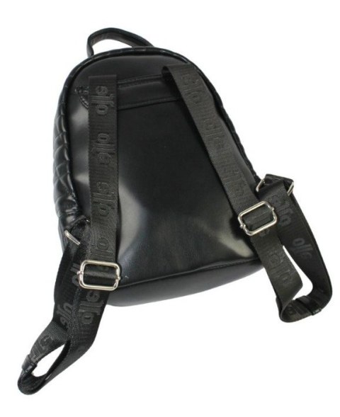 Pikowany Plecaczek Damski Czarny JENIFER JONES 3143 30 x 25 x 26 [cm]