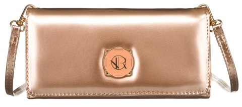 Portfel Damski Rovicky (PL) Skóra Włoska Poziomy z Funkcją Torebki R-MW-01-6052 ZŁOTY 21 x 11 x 4 [cm]
