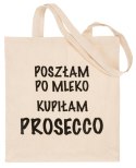 Bawełniana Torba Na Ramię Wzór PROSECCO 40 x 38 [cm]