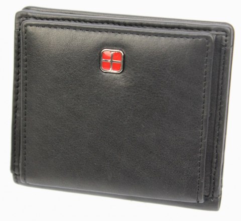 Portfel ALBATROSS (PL) Skóra Naturalna Licowa Mały Pionowy KOMIN PIEKIEŁKO RFID SN A3822 L 9 x 10 x 1,5 [cm]