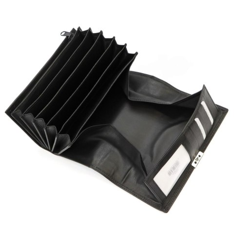 Portfel Skórzany Kelnerski NORDEE ADL07 Skóra Licowa Duży Z Suwakiem 19 x 10 x 4 [cm]