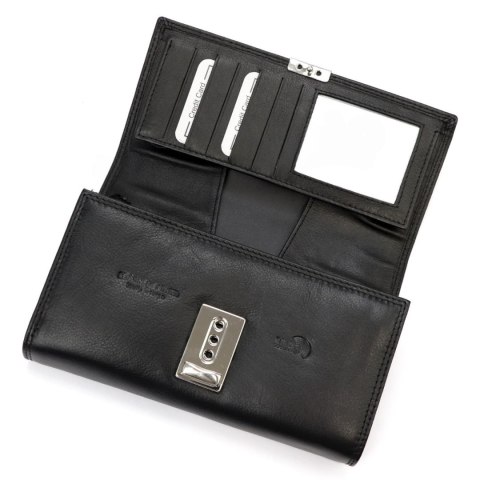 Portfel Skórzany Kelnerski NORDEE ADL07 Skóra Licowa Duży Z Suwakiem 19 x 10 x 4 [cm]