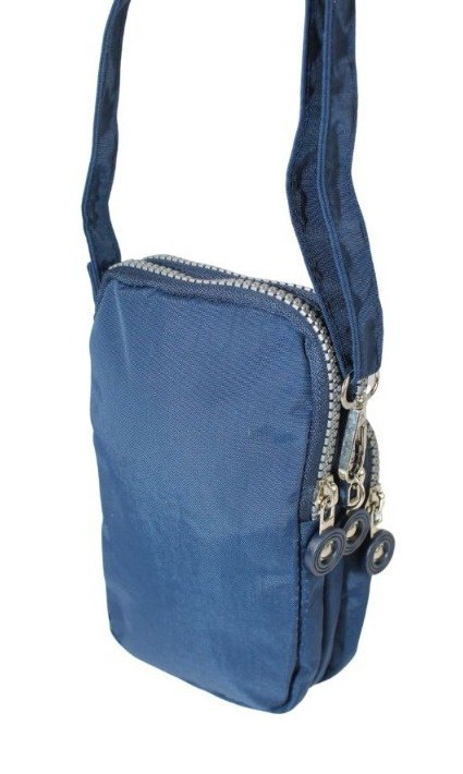 Stylowa Pozioma Torba Mała Na Ramię Bag Street NR 2248 GRANATOWY 20 x 12 x 4 [cm]