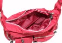Stylowa Pozioma Torba Średnia Na Ramię Bag Street NR 2219 BORDOWY