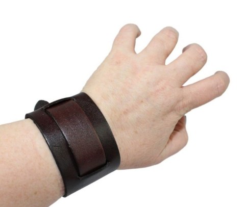 Bransoletka Skórzana Usztywniająca Nadgarstek Polska Galanteria (PL)