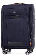 Duża Ekskluzywna Walizka Turystyczna RGL S-030 GRANATOWA 77 x 47 x 30 108 Litrów Rejkiavik Collection