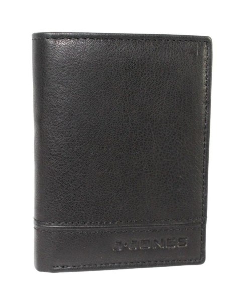 Portfel Męski Jennifer Jones Duży Pionowy Bez Zapięcia Dwa Skrzydełka Skóra Naturalna 5312-1 13 x 9,5 x 3 [cm]