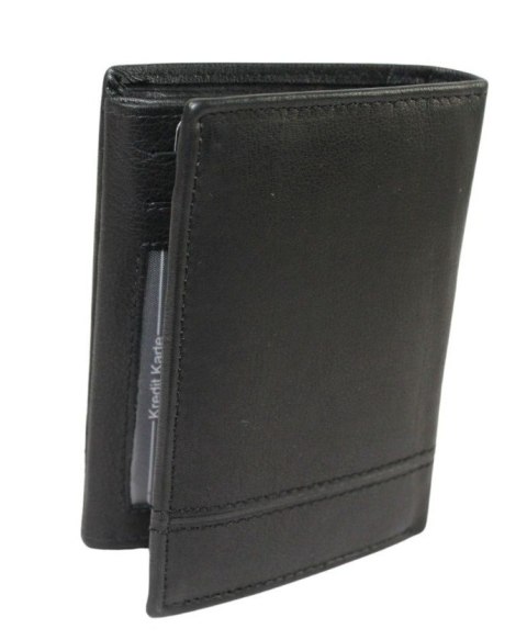 Portfel Męski Jennifer Jones Duży Pionowy Bez Zapięcia Dwa Skrzydełka Skóra Naturalna 5312-1 13 x 9,5 x 3 [cm]