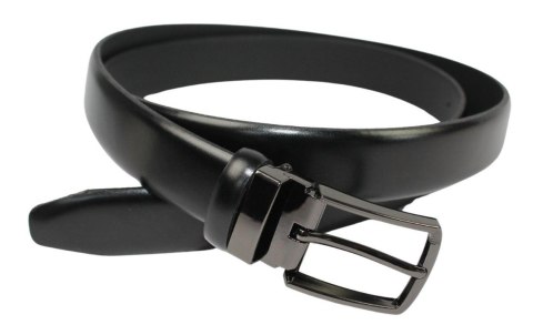 Pasek Skórzany PAS-MAX (PL) Skóra Licowa EXTRA 35 mm CZARNY KRAST Gładki Klamra Nowoczesna Pasek Skórzany PAS-MAX (PL) Skóra Licowa EXTRA 35 mm CZARNY KRAST Gładki Klamra Nowoczesna