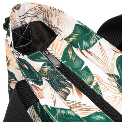 Torebka Damska Listonoszka Materiałowa Rovicky (PL) R-TZ15605/08 Na Suwak 47 x 40 x 17,5 [cm]