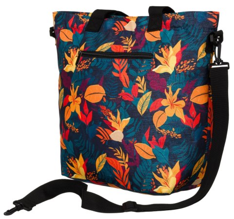 Torebka Damska Listonoszka Materiałowa Rovicky (PL) R-TZ15605/S13 Na Suwak 47 x 40 x 17,5 [cm]