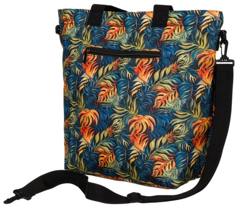 Torebka Damska Listonoszka Materiałowa Rovicky (PL) R-TZ15605/S14 Na Suwak 47 x 40 x 17,5 [cm]