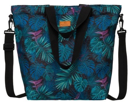 Torebka Damska Listonoszka Materiałowa Rovicky (PL) R-TZ15605/S17 Na Suwak 47 x 40 x 17,5 [cm]